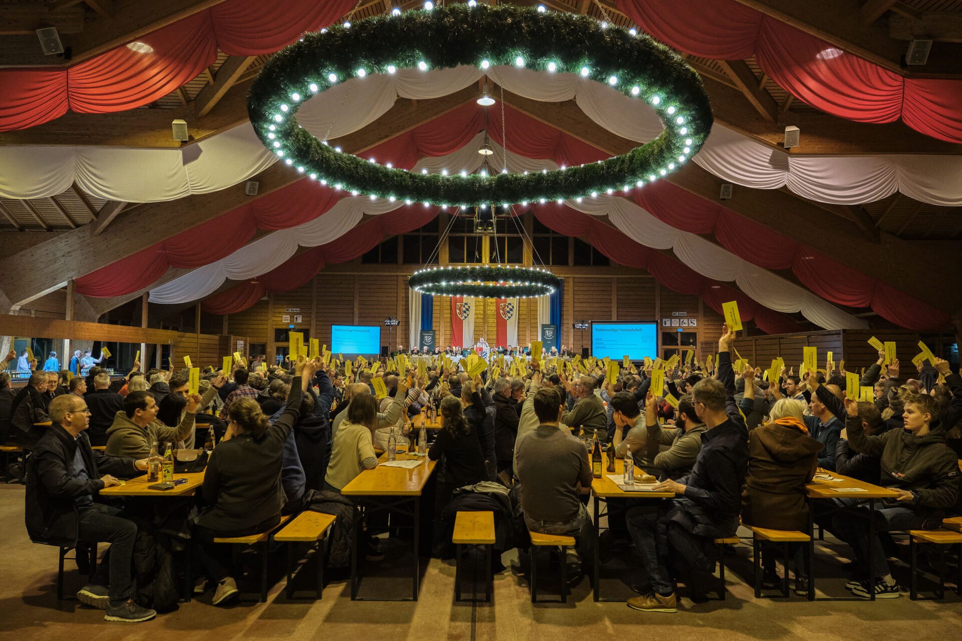 Gründungsfest Brauerei Angerbräu Vilsbiburg Abstimmung, Bild: David Schreck