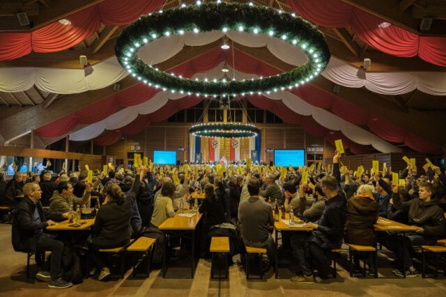 Gründungsfest Brauerei Angerbräu Vilsbiburg Abstimmung, Bild: David Schreck